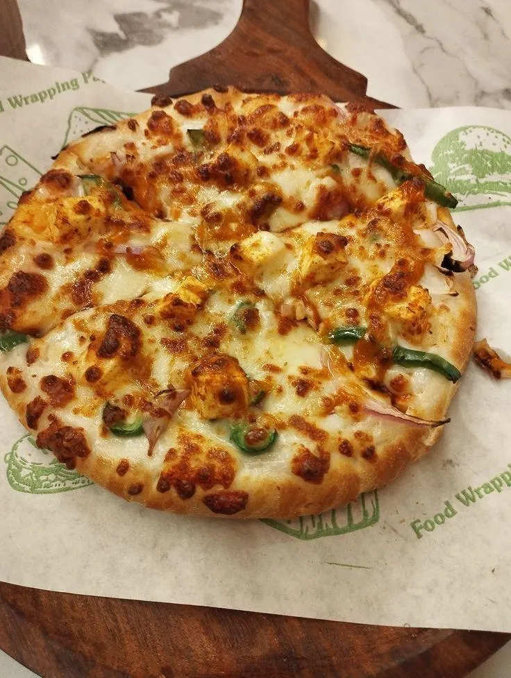 Paneer Punjabi Pizza
