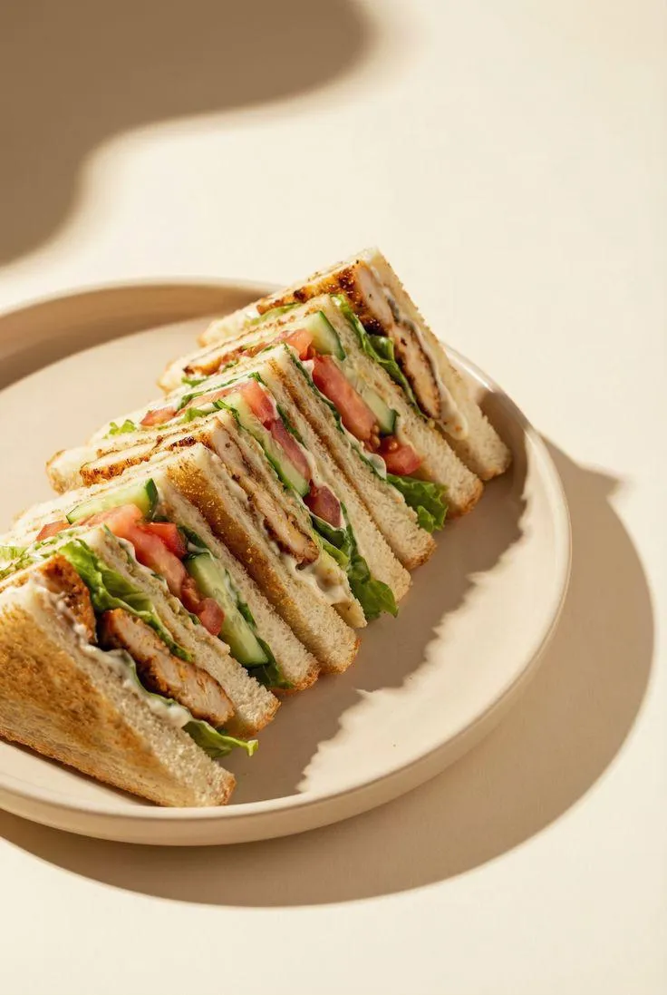 Cheese Vegetable Sandwich (Plain)